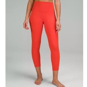 Lululemon 25” Align Legging, Solar Orange, 12
